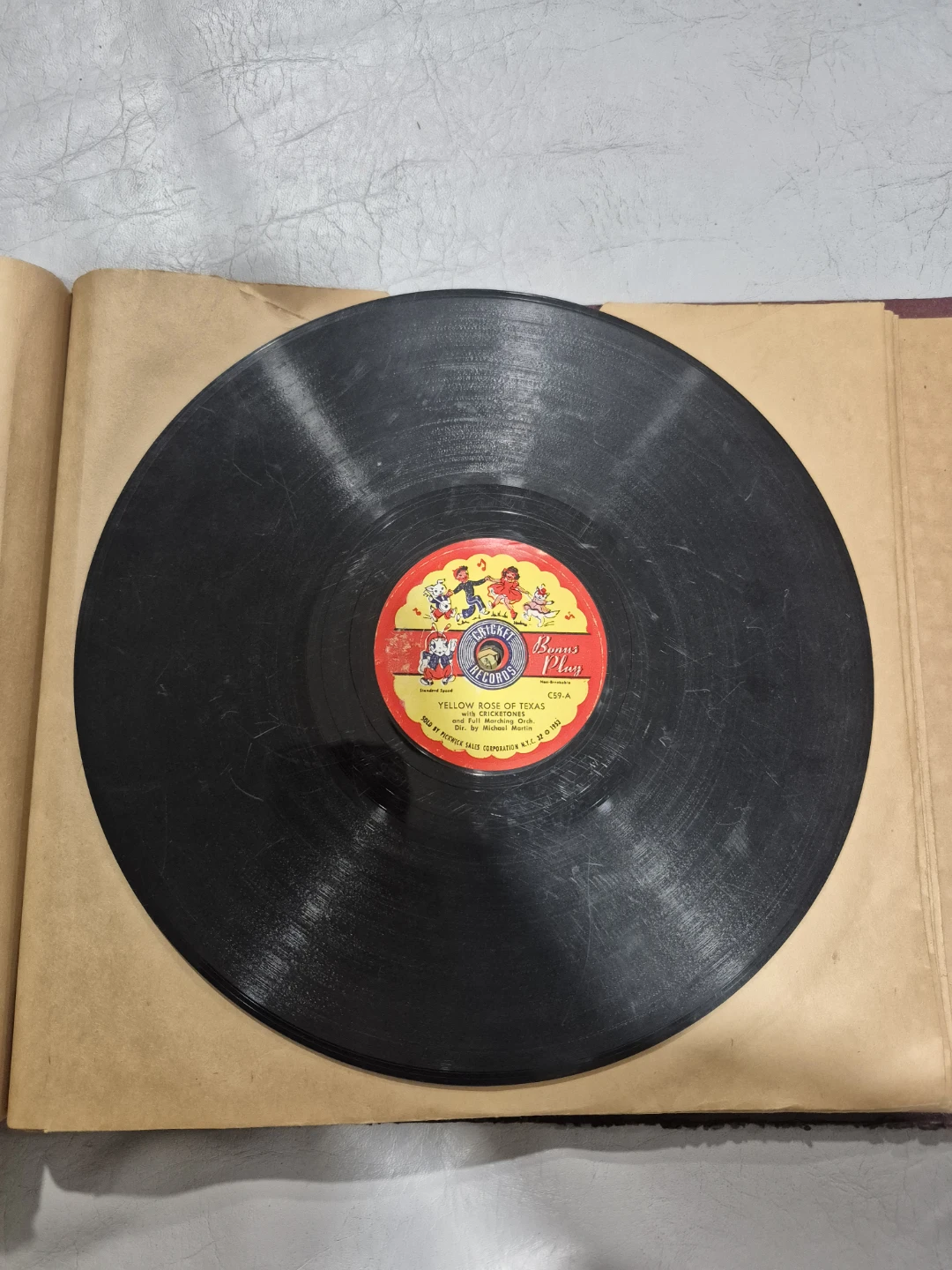 Collection of Vintage Records: Peter Pan, Columbia