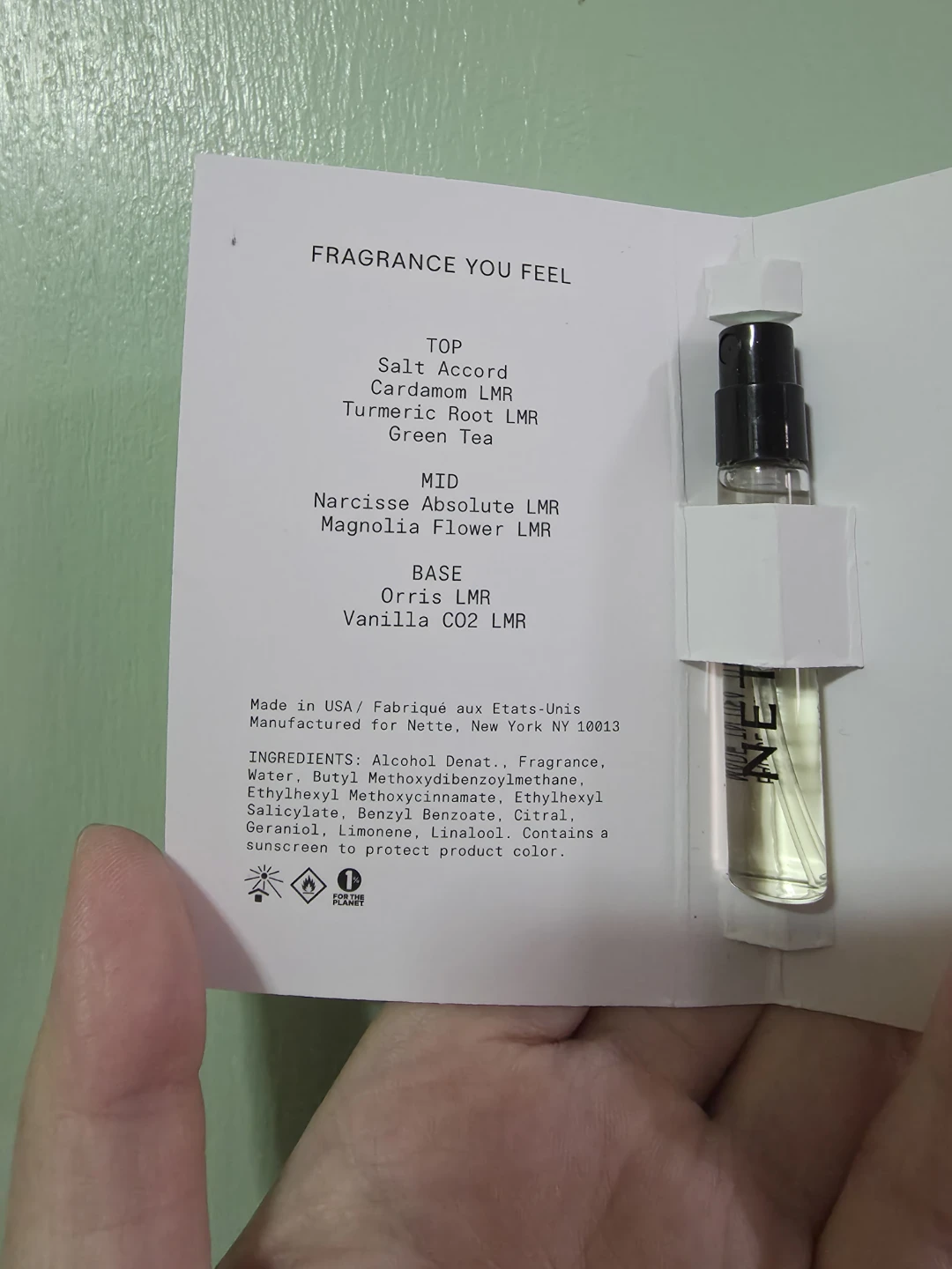 NETTE The Vanille Eau de Parfum Sample 2ct - photo 2