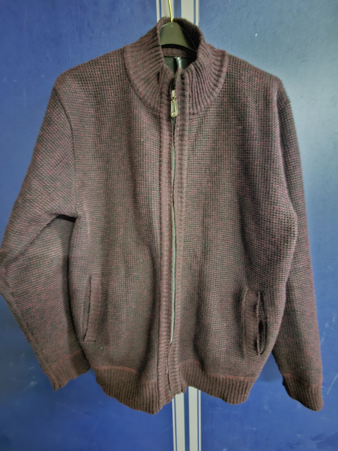Men's Zip-Up Cardigan Sweater