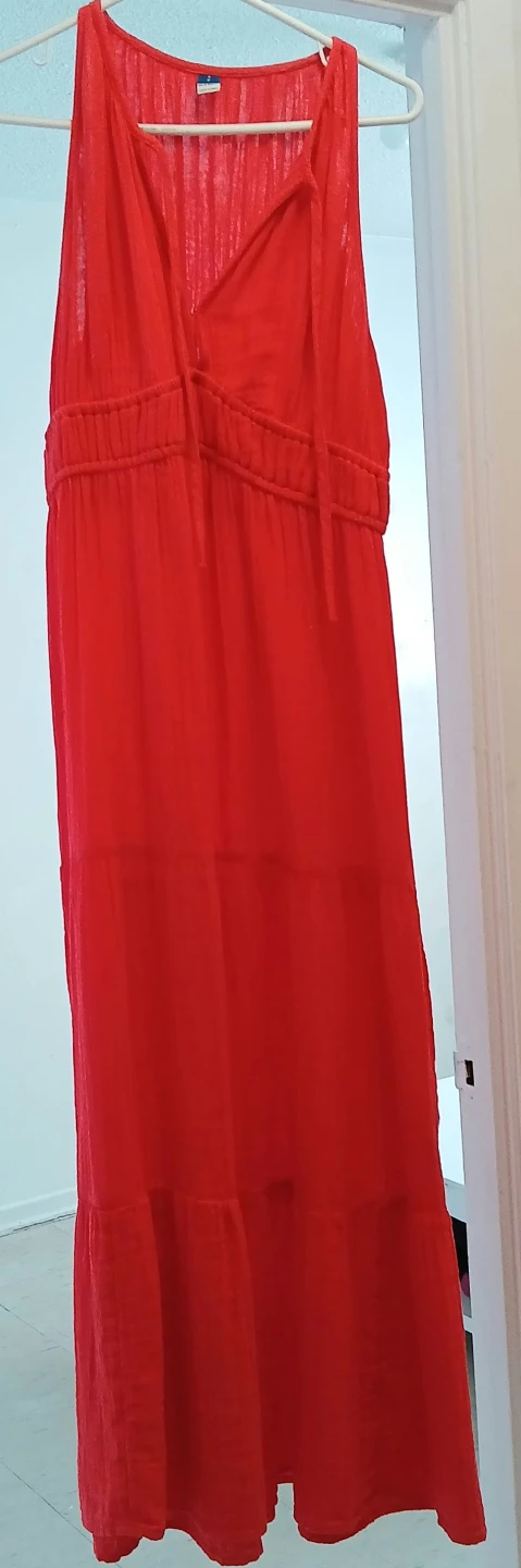Old Navy Coral, burgundy, combo green Size S x3