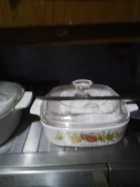 Vintage Corning Ware baking dishes