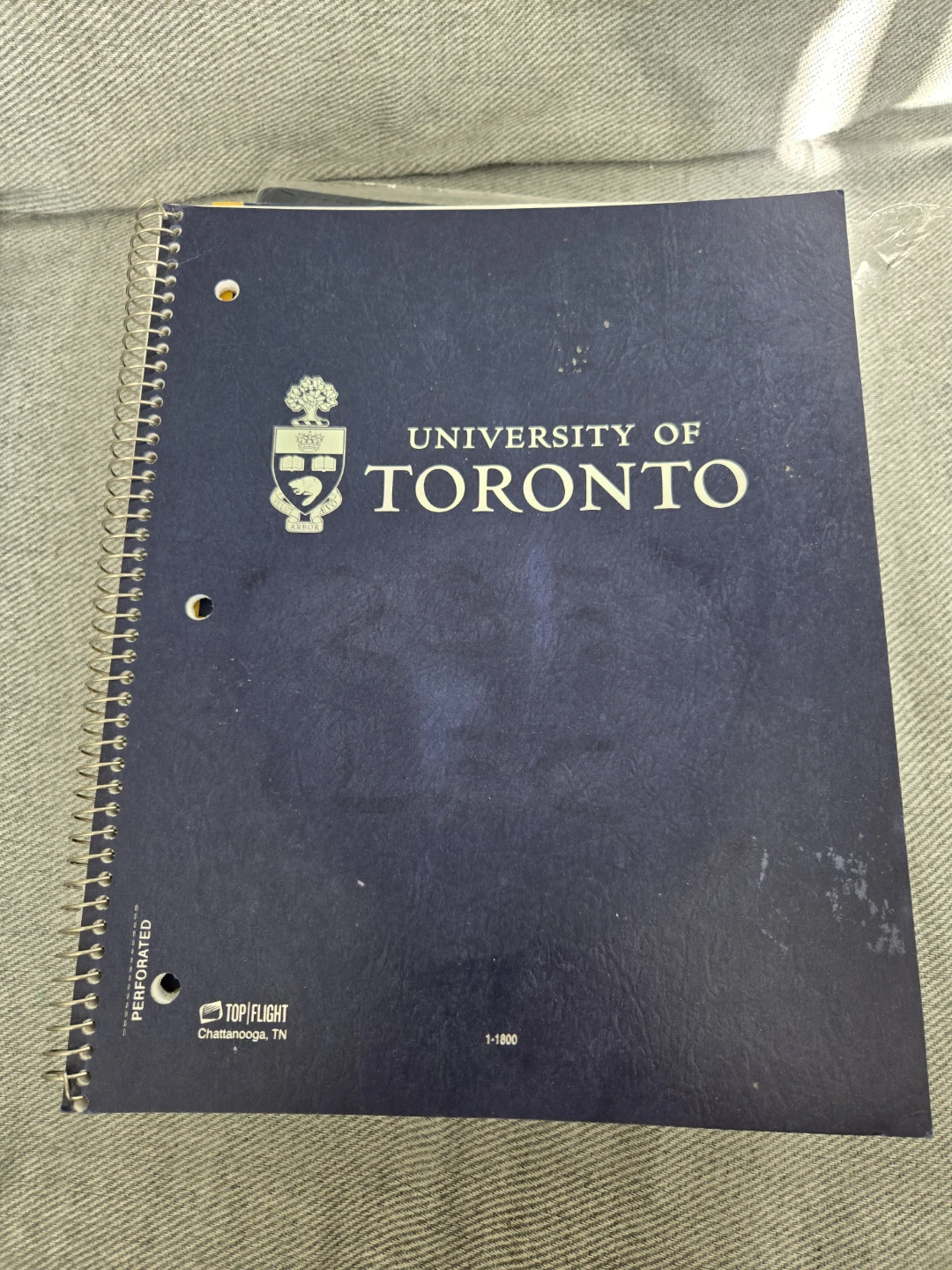 University of Toronto Spiral Notebook