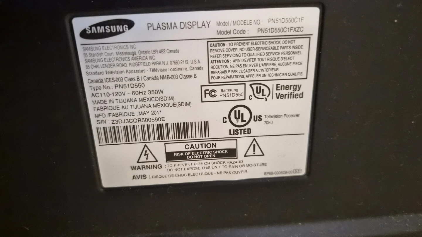 Samsung 50" 3D TV 🧡 - photo 2