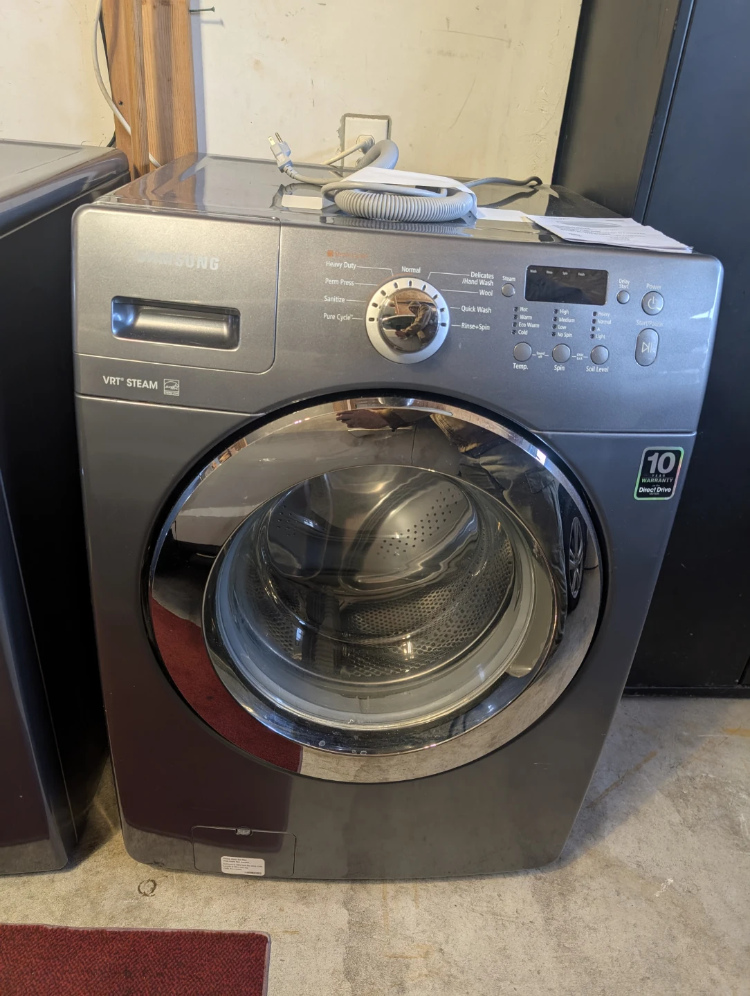 Samsung Steam Washer and Dryer Set - photo 3