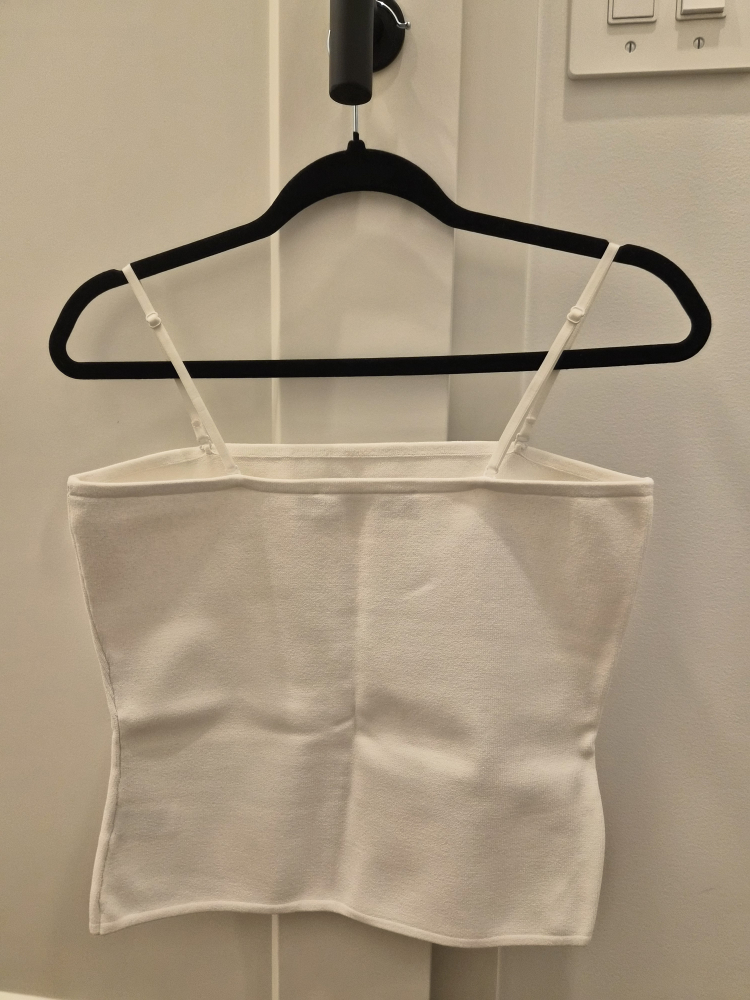 CONTEMPORAINE White Knit Tank Top - photo 2