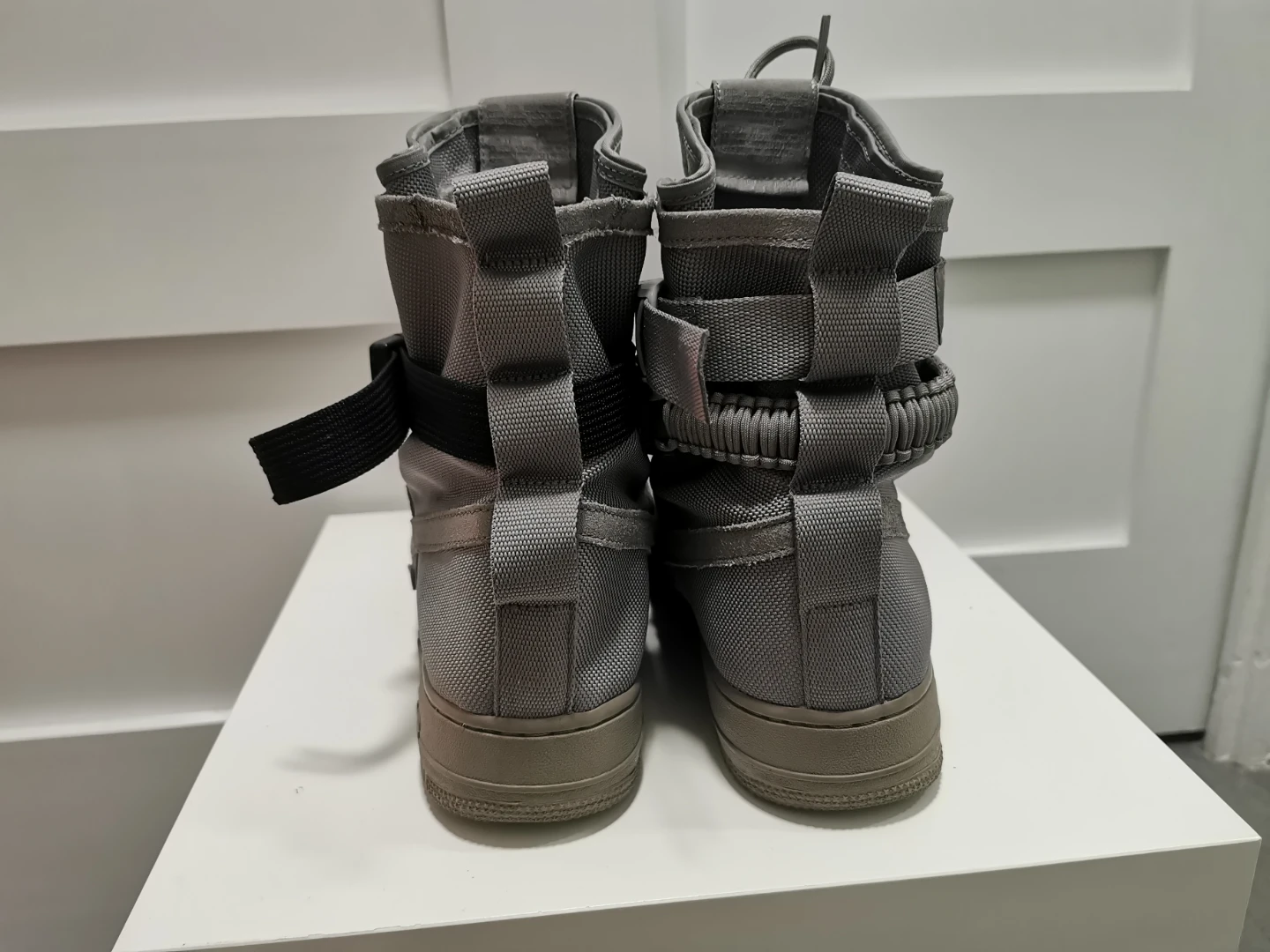 Nike Air Force 1 SF QS Dust Grey High Top Boots size 11.5 - photo 5