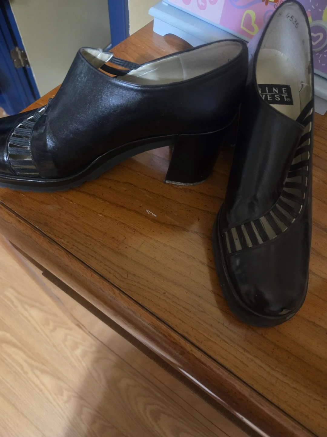 Chunky leather shoes NEW