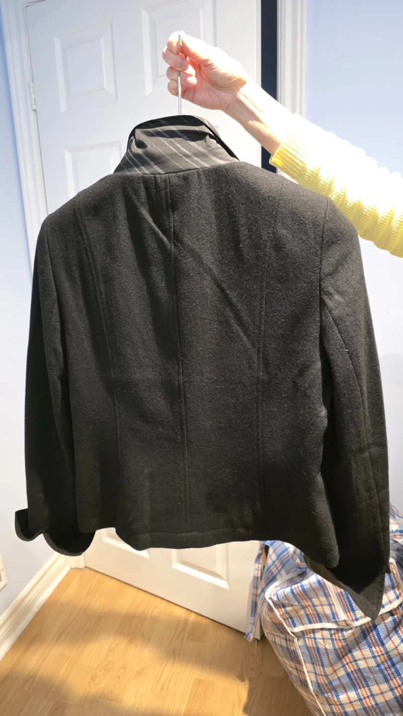 Witteveen Black Wool Blend Blazer - photo 3