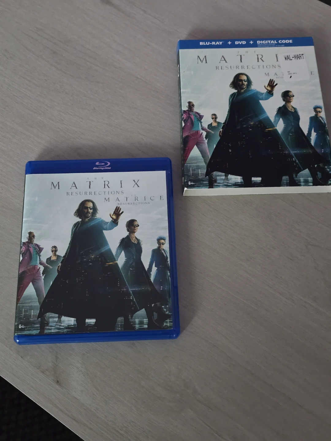 The Matrix Resurrections Blu-Ray + DVD + Digital Code