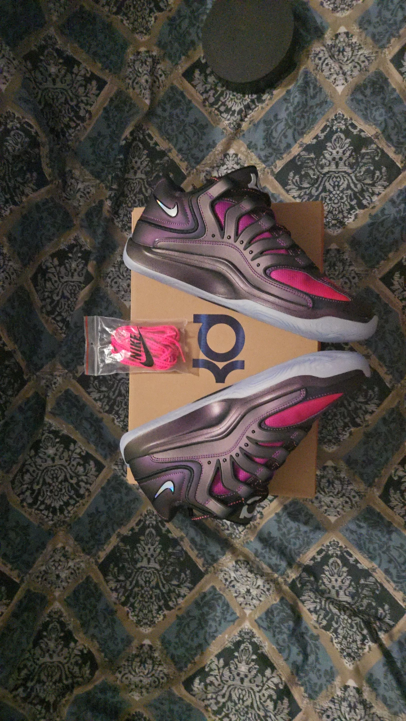 Nike KD 18 Eggplant and KD 17 Travel ball - photo 4