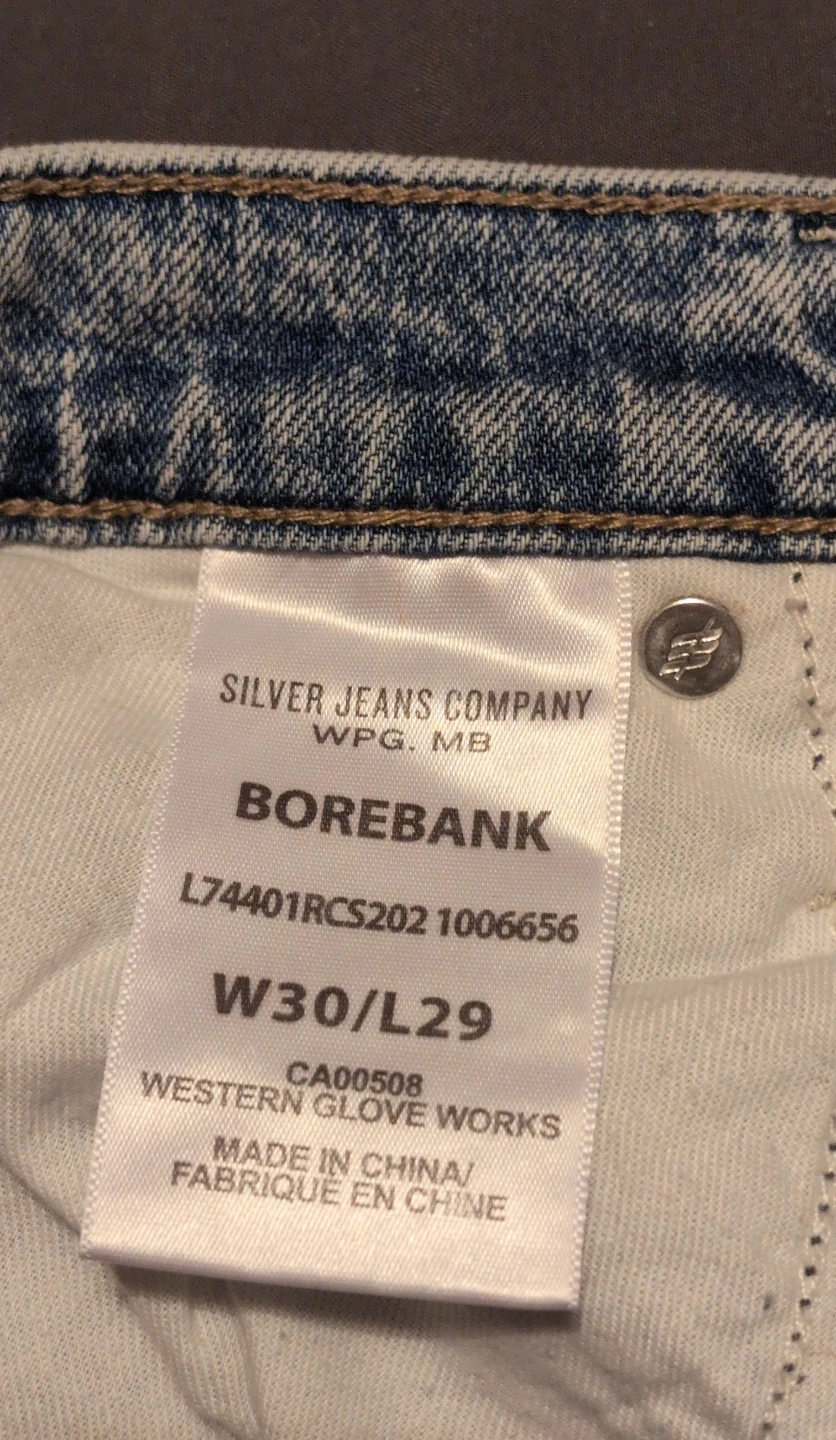Silver Jeans Company Borebank Distressed Jeans W30/L29 - photo 3
