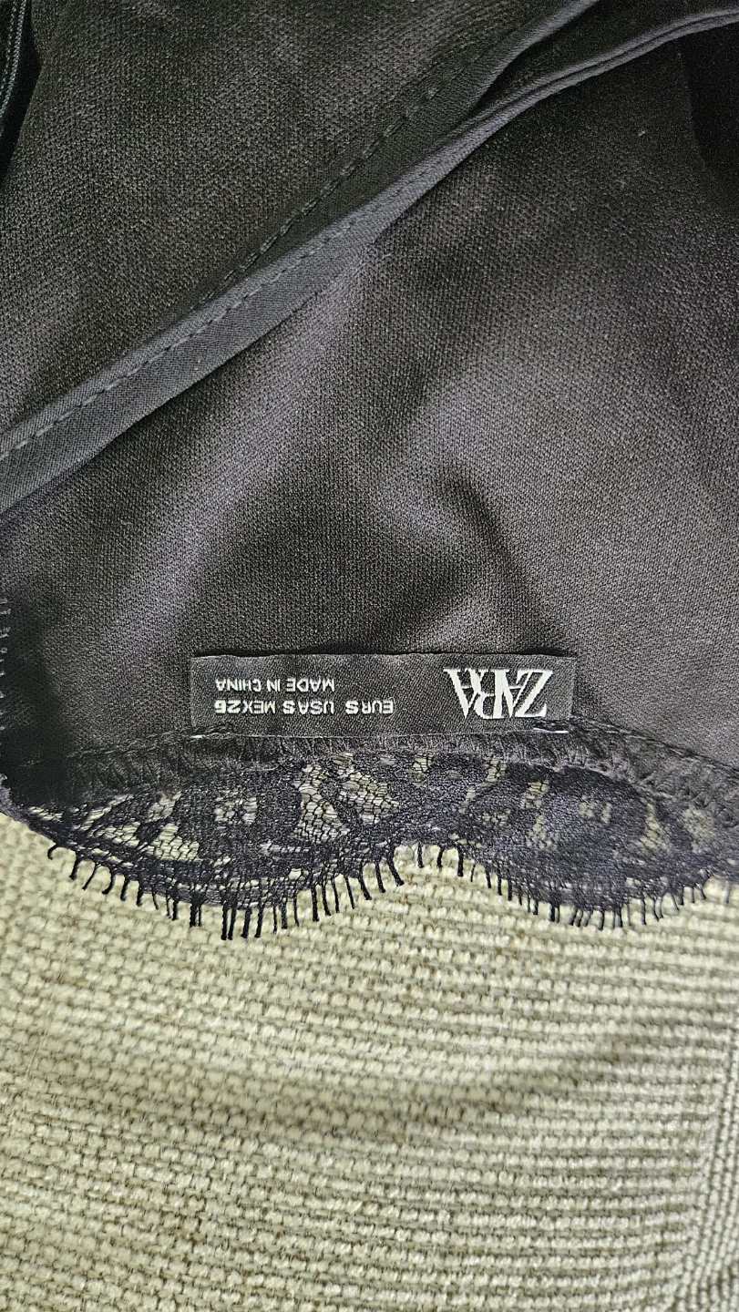 Black Lace Slip Dress - photo 4