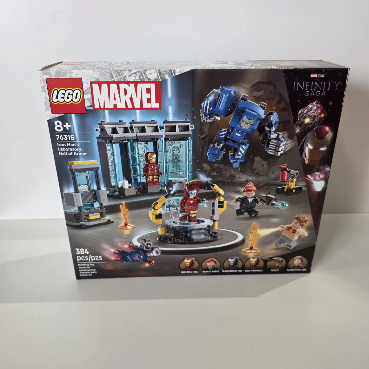 LEGO Marvel Iron Man's Laboratory: Hall of Armor (76315)