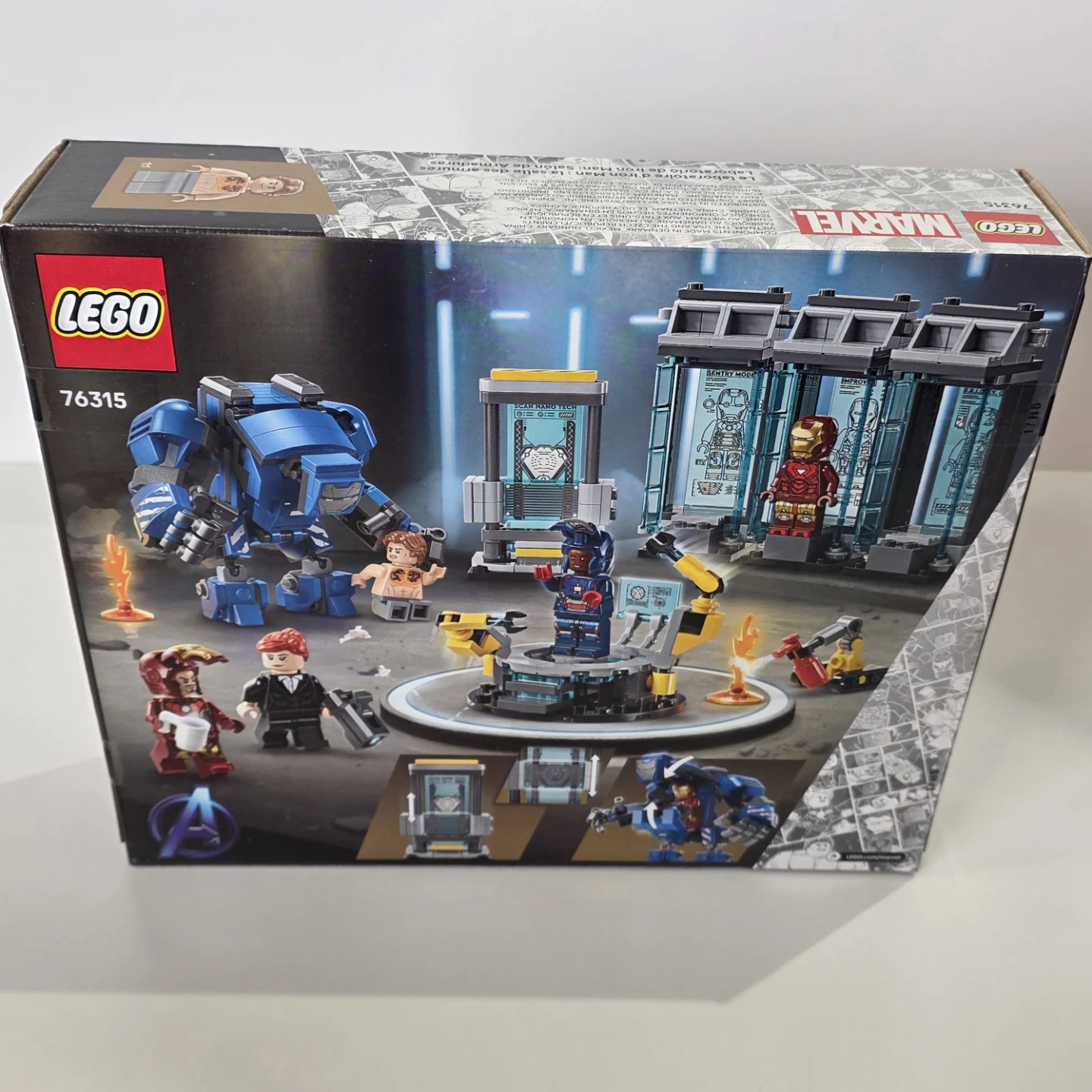 LEGO Marvel Iron Man's Laboratory: Hall of Armor (76315) - photo 3