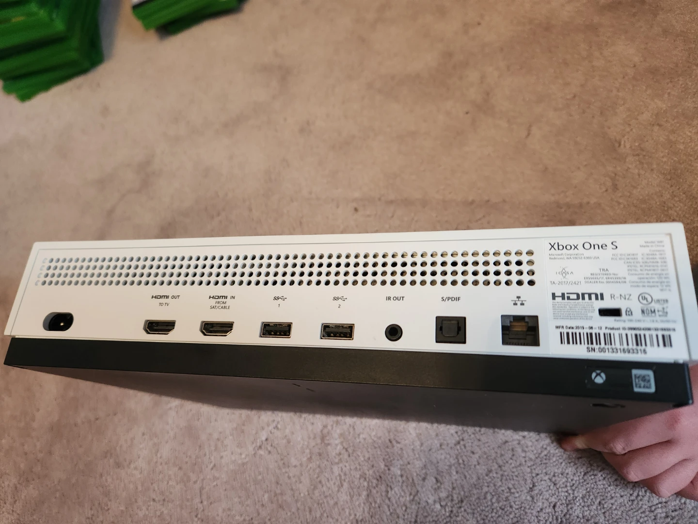 Xbox One S Console with Two Controllers - photo 3
