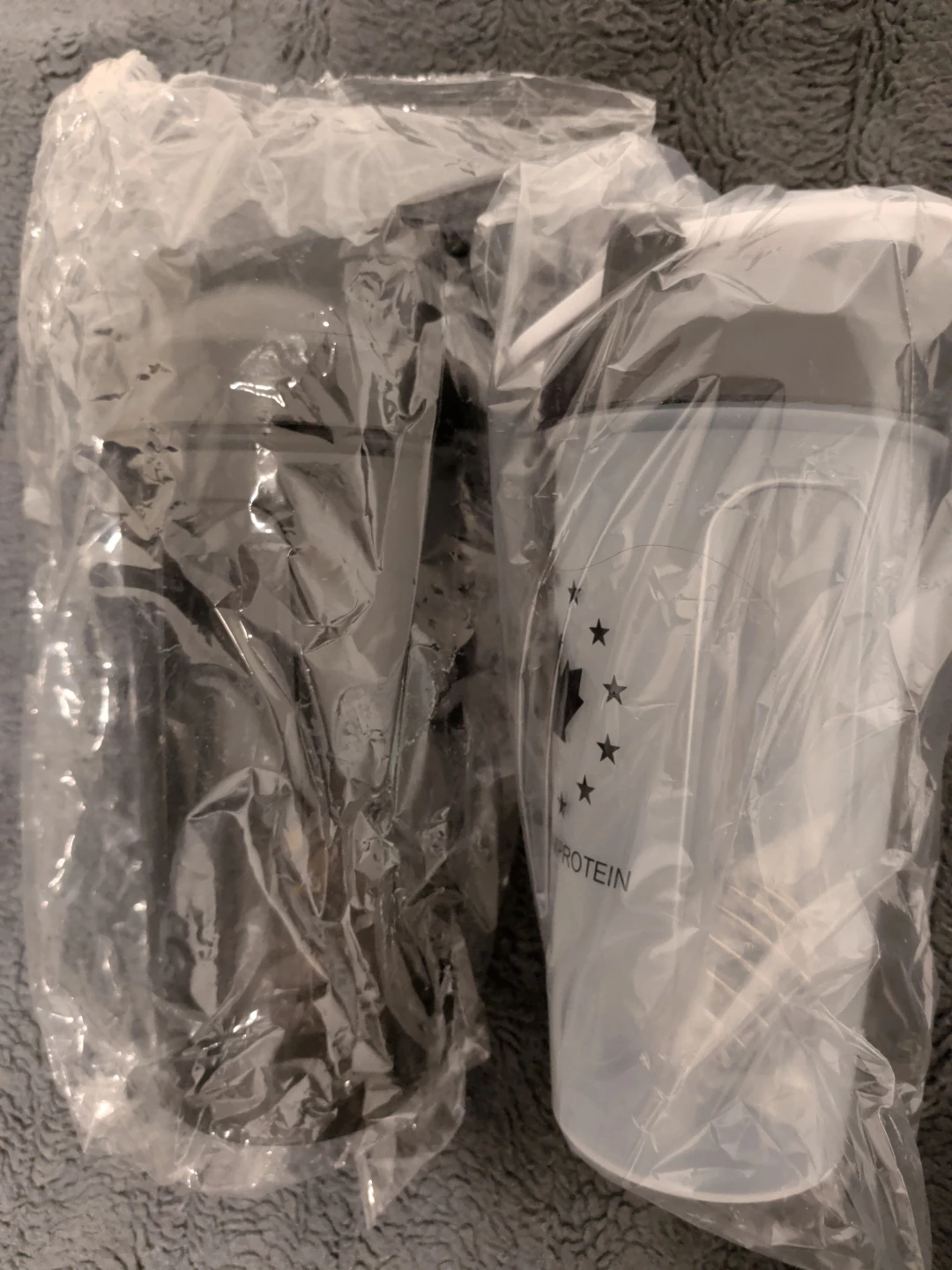 2 x Protein Shaker Bottles