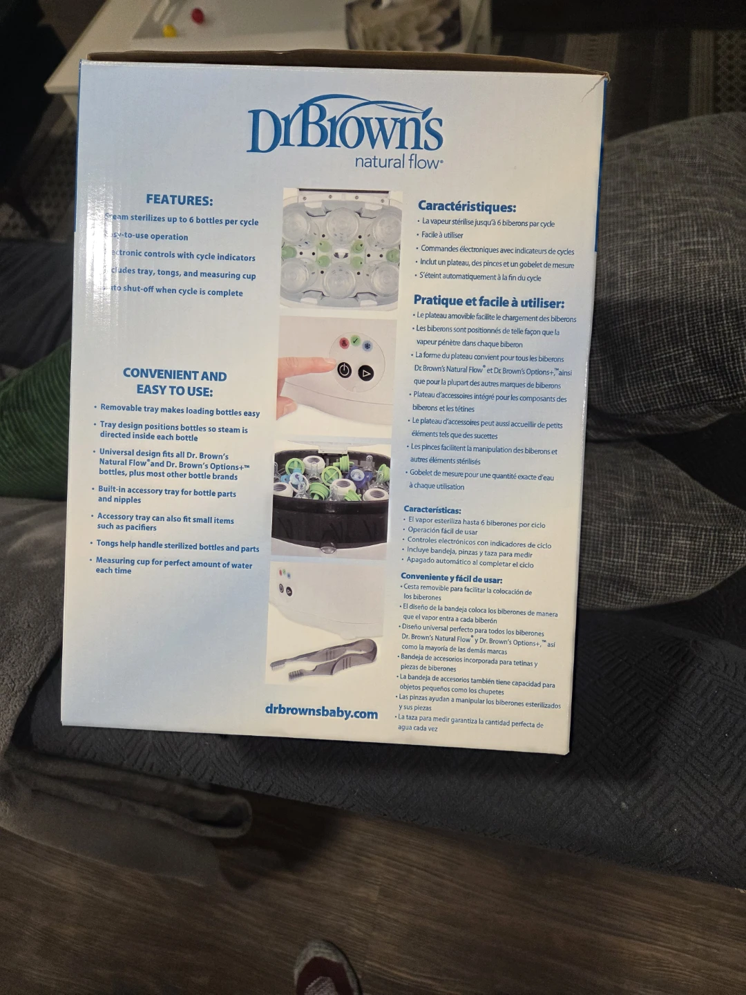 Dr. Brown's Deluxe Bottle Sterilizer - photo 3