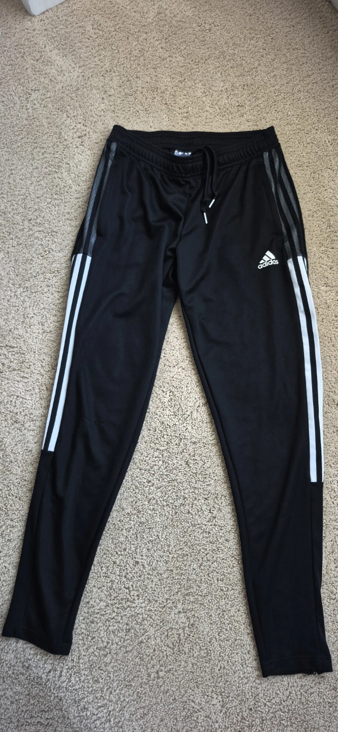Ladies  black and white  track pants