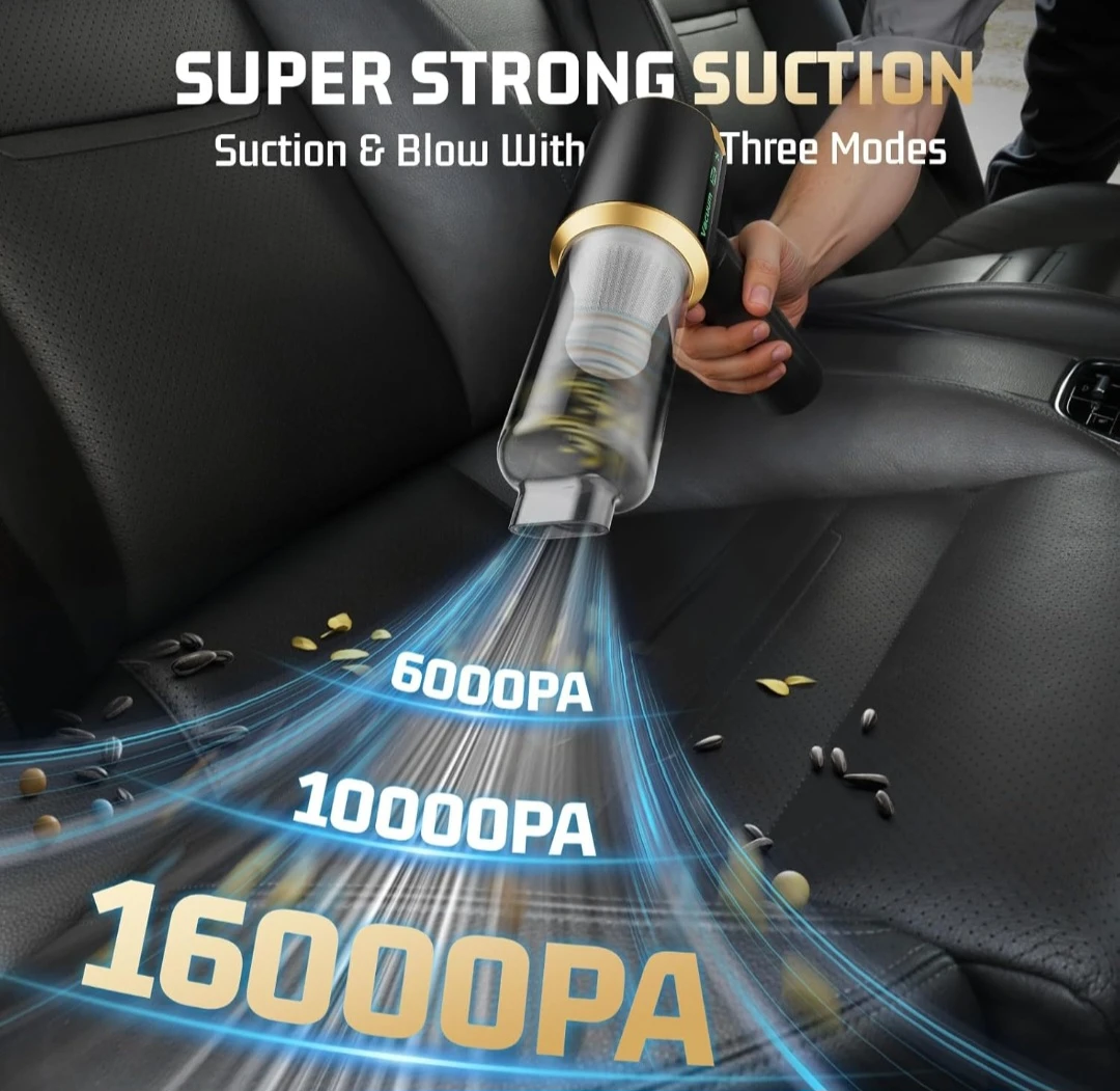 Cordless Car Handheld Vacuum. - photo 2