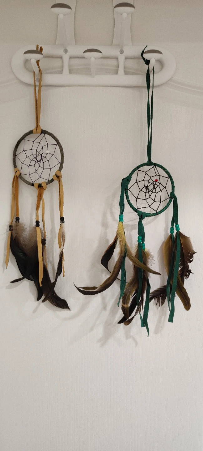 Two Handmade Dream Catchers