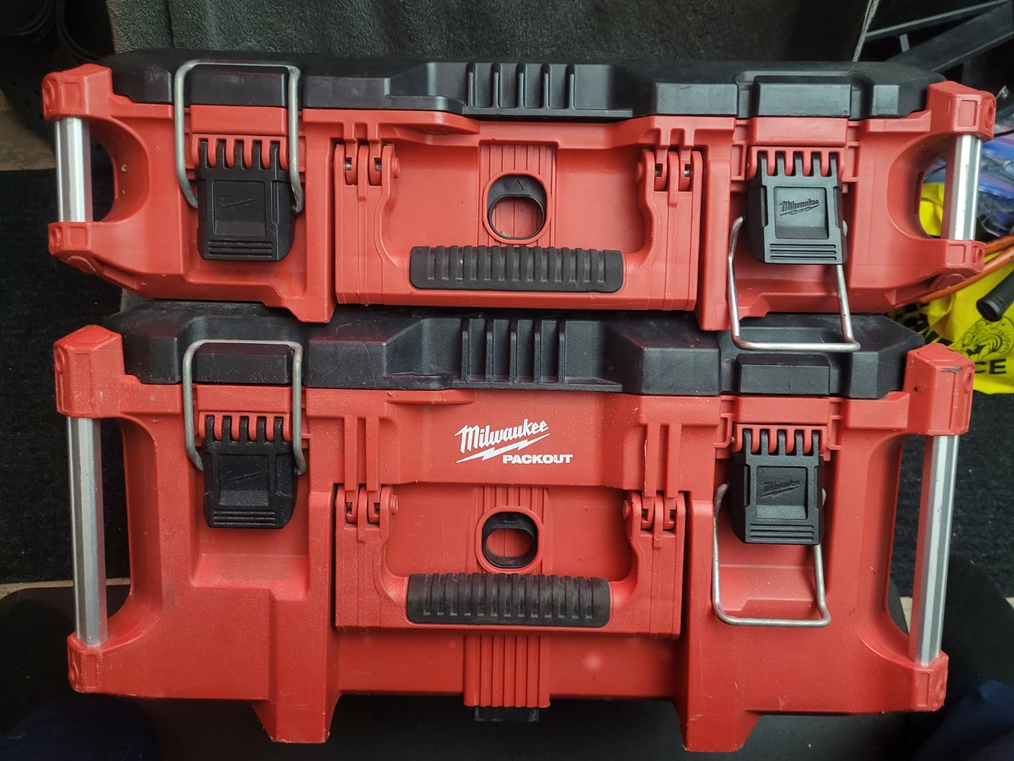 Milwaukee PACKOUT Modular Tool Boxes Stackable
