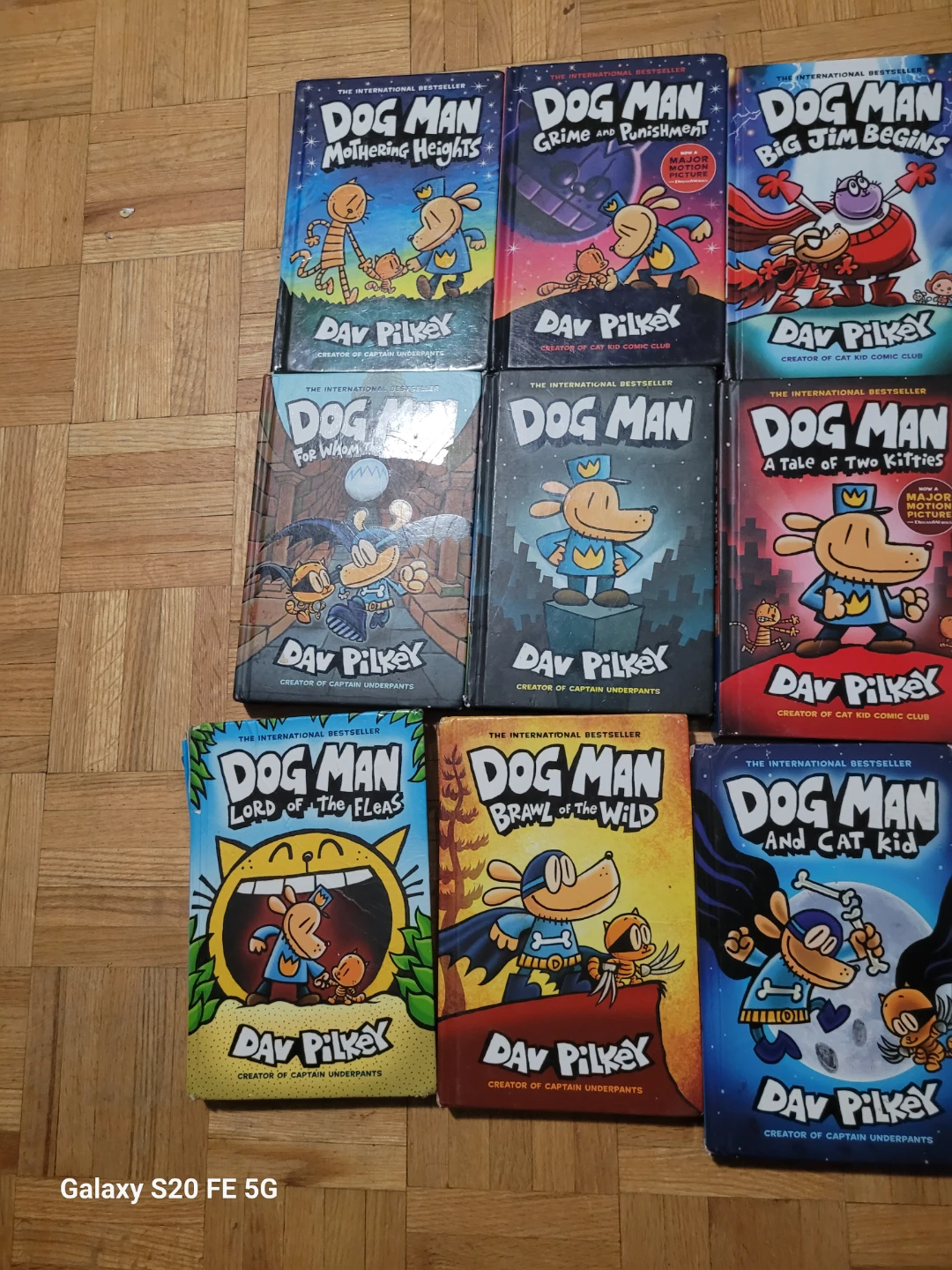 Dog Man Book Series Collection by Dav Pilkey