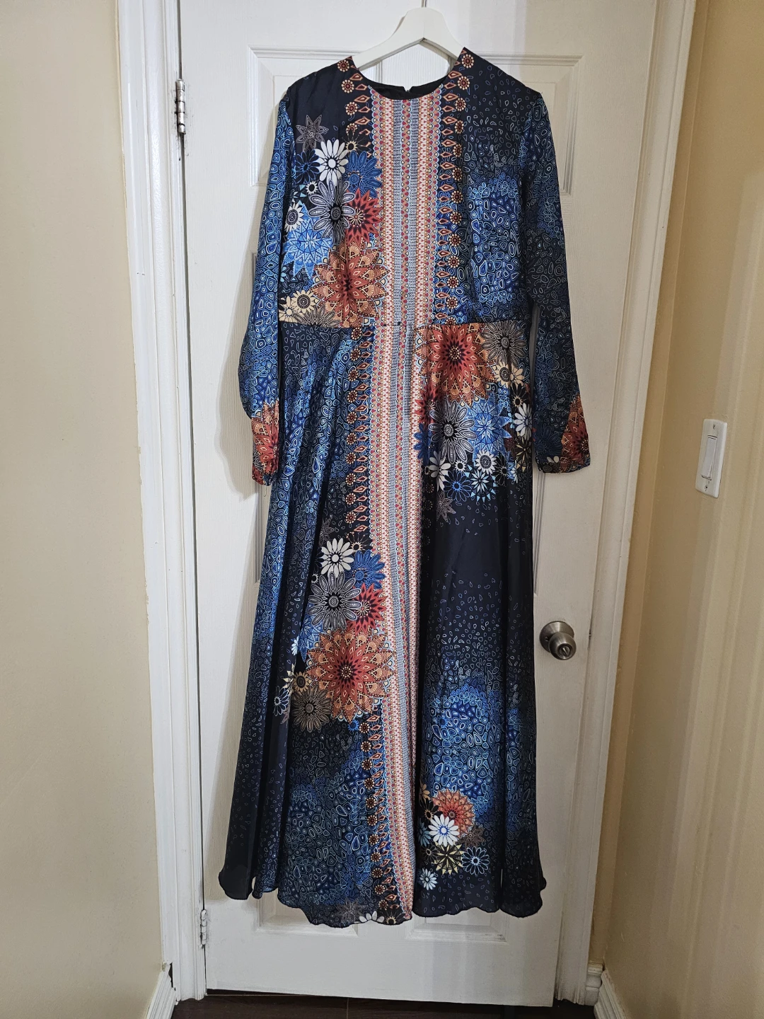 Maxi Dress with Floral Print