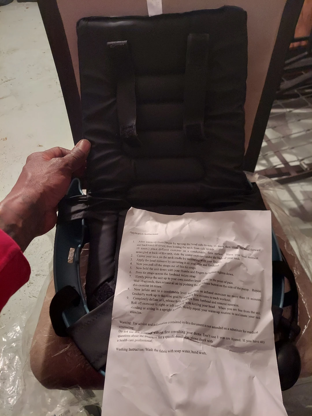 Neck Traction Device Exerciser