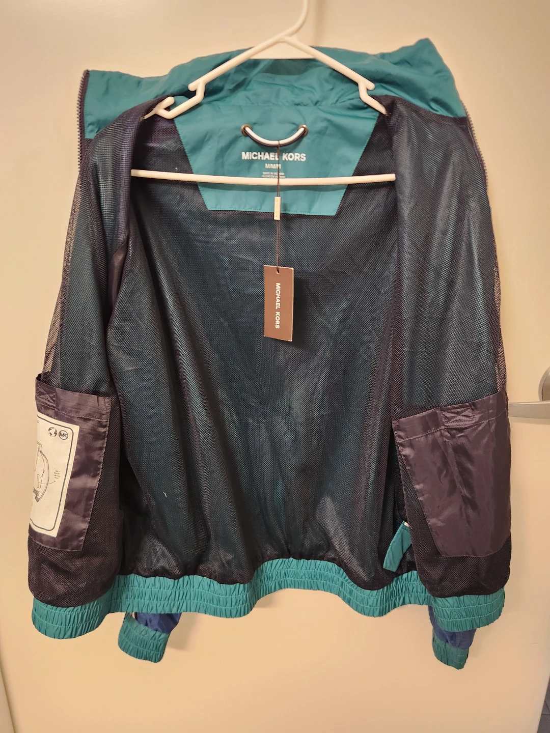 Michael Kors Color Block Windbreaker Jacket - photo 3