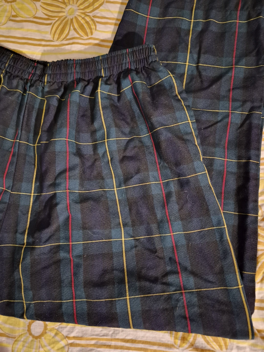Black plaid Spectrum pants - photo 3