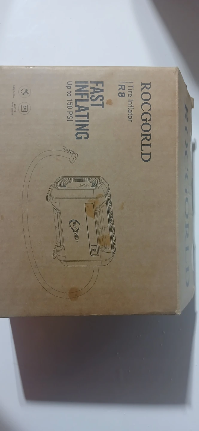 ROCGORLD R8 Tire Inflator Portable Air Compressor - photo 2