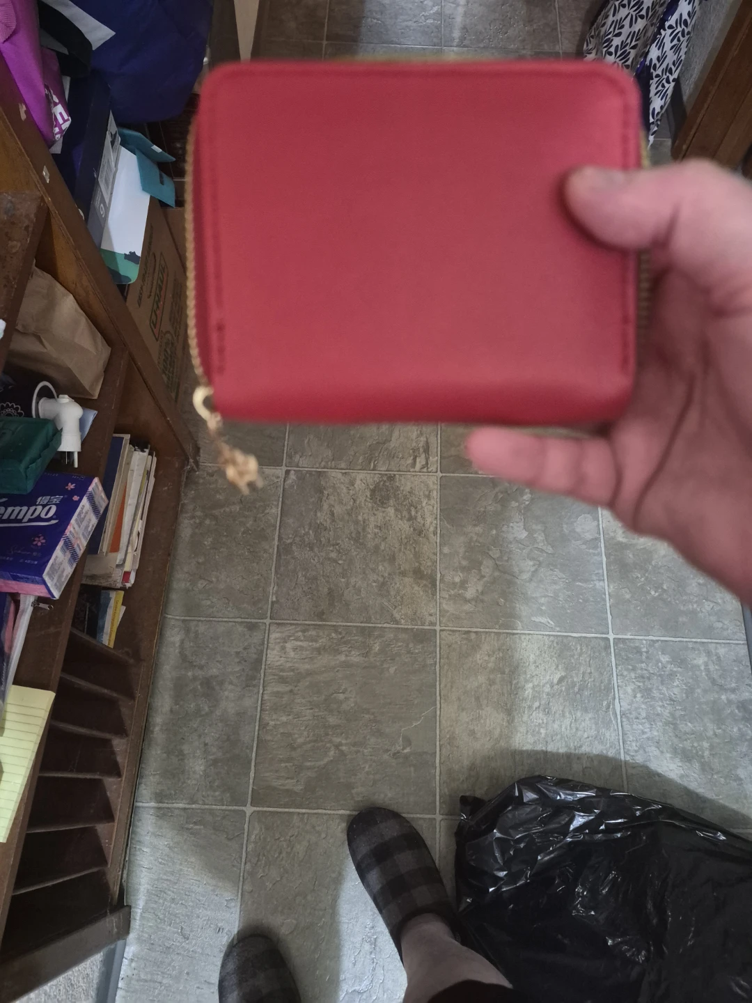 Red Forever Young "Cat" Wallet - photo 2