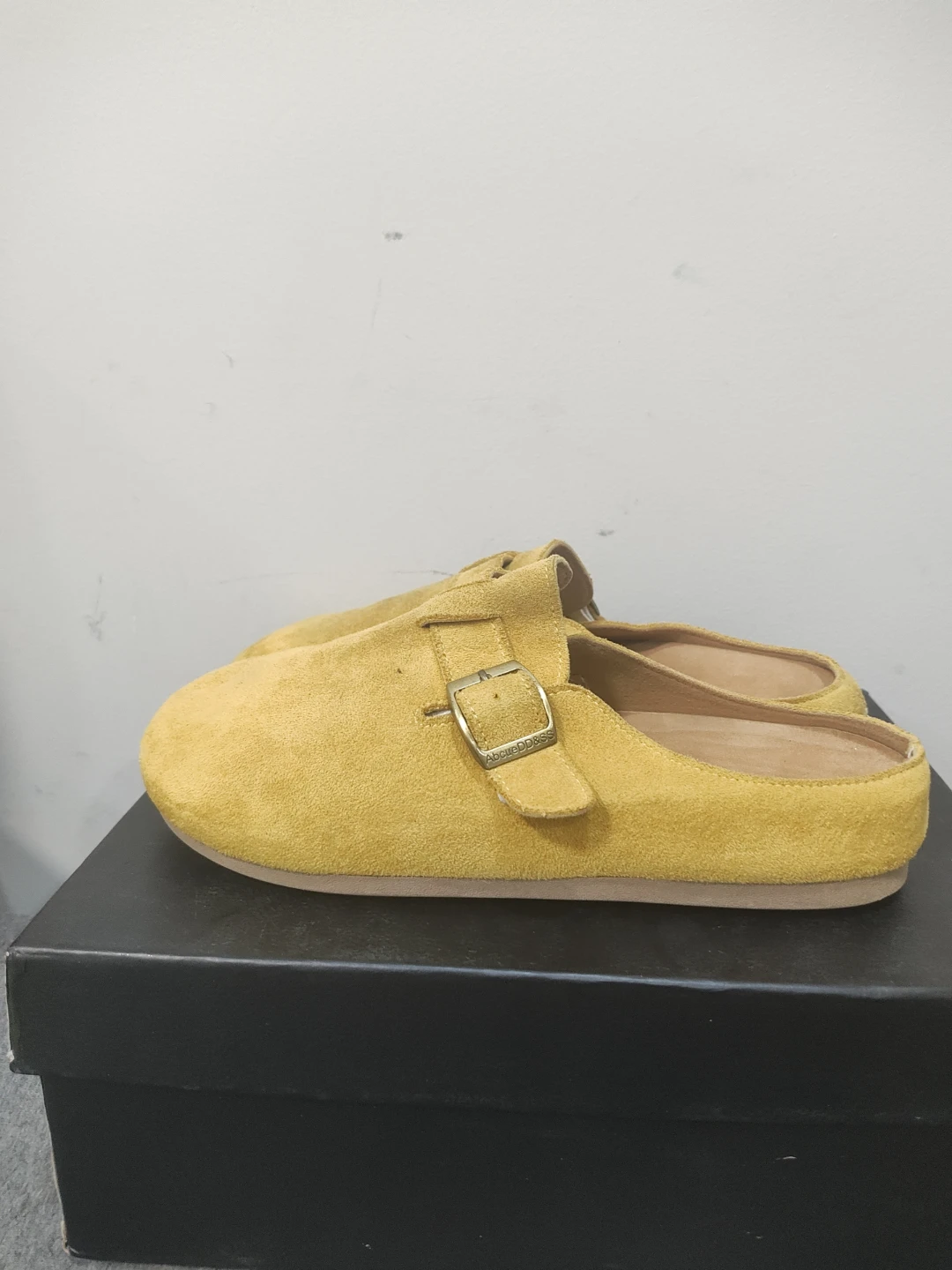 About Goods Suede Mules - Yellow - photo 3