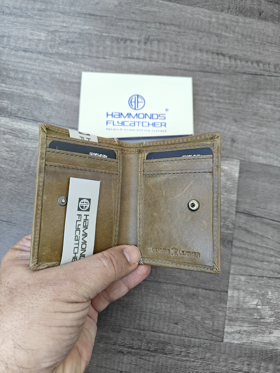 Hammonds Flycatcher Bifold Wallet - Brown