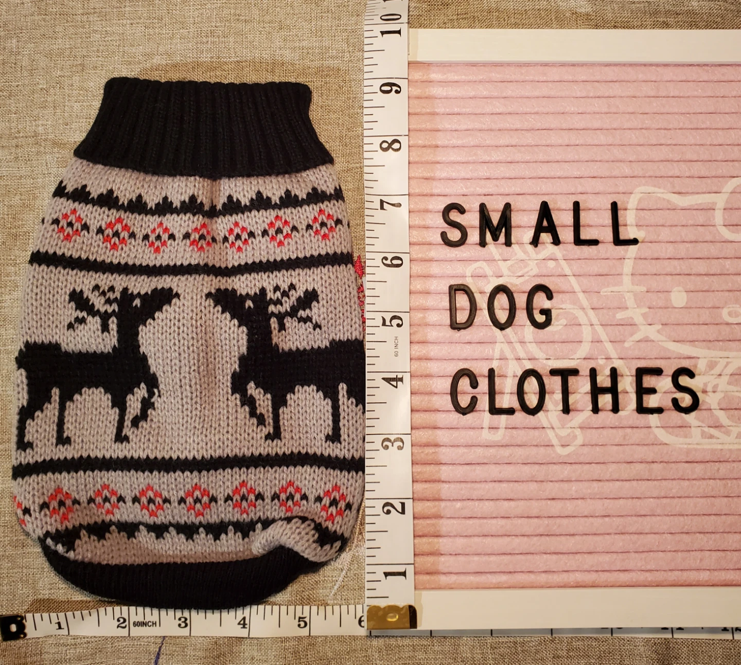 Small Dog Christmas Sweater - S