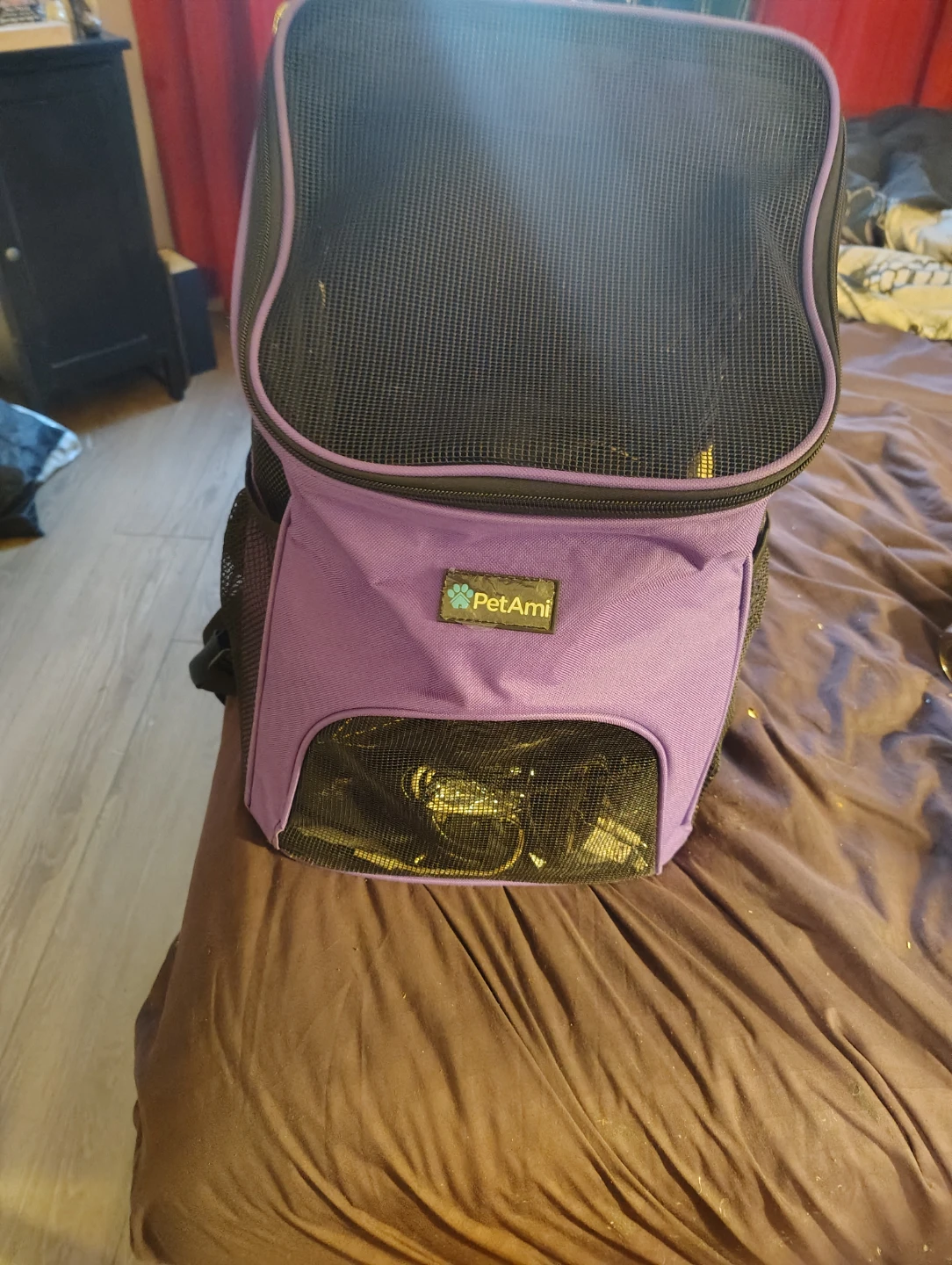 PetAmi Pet Carrier Backpack Purple