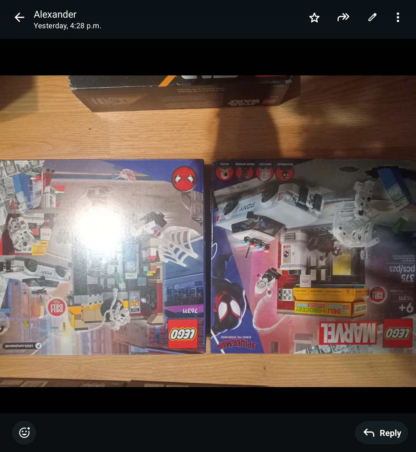 LEGO Marvel Spider-Man Miles Morales 76311
