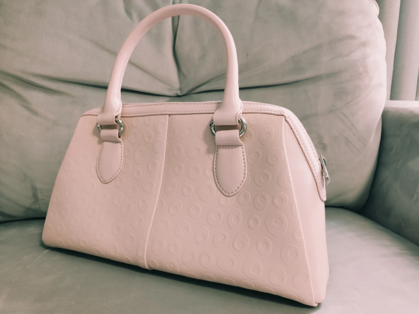 Playboy Pink Satchel Handbag - photo 2