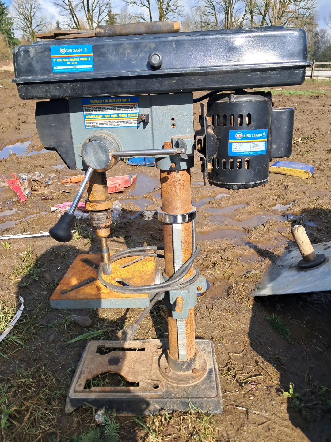 King Canada 10" Drill Press KC-110C