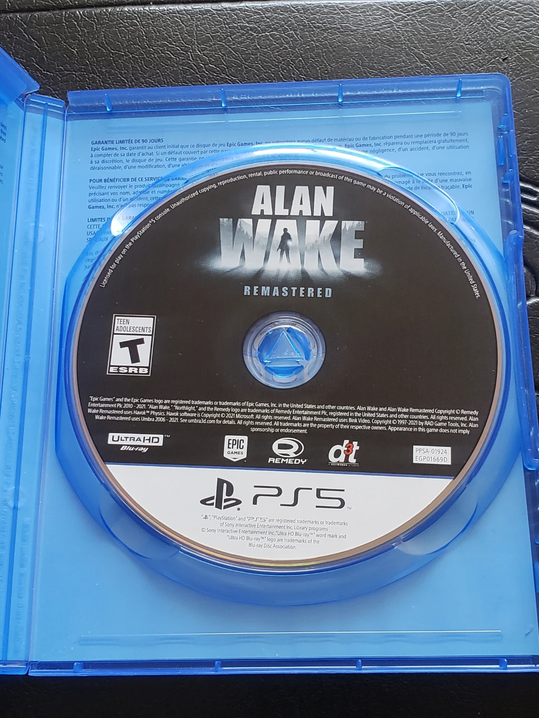 PS5 Alan Wake REMASTERED remedy games EPIC - photo 2