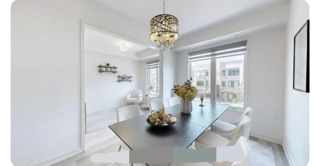 Chandelier Pendant Light Fixture with Crystal Accents