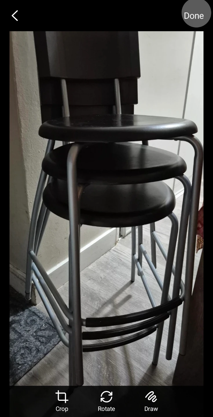 3 Bar/Kitchen Island Stools