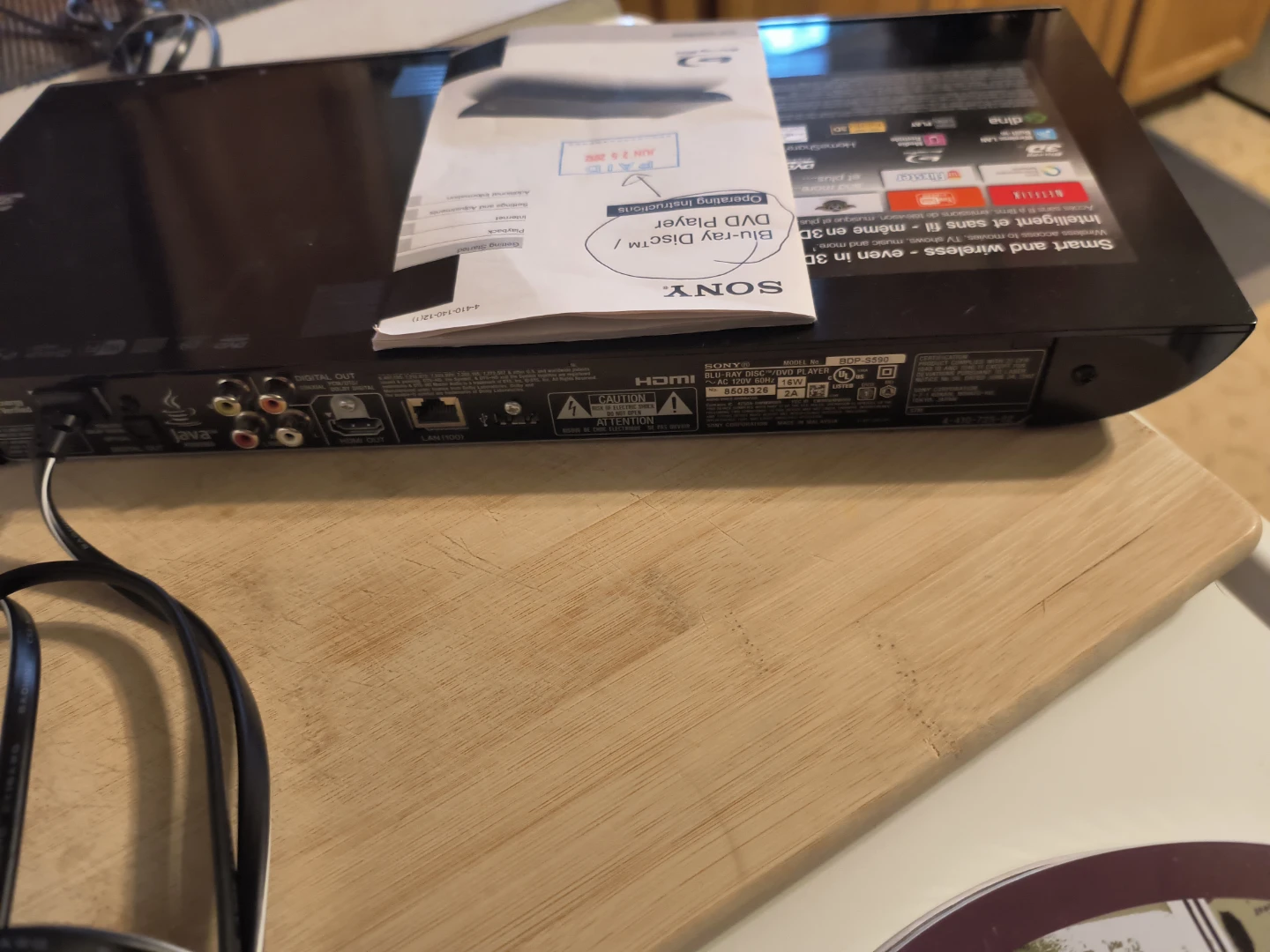 Sony Blu-ray Disc / DVD Player BDP-S590 - photo 3
