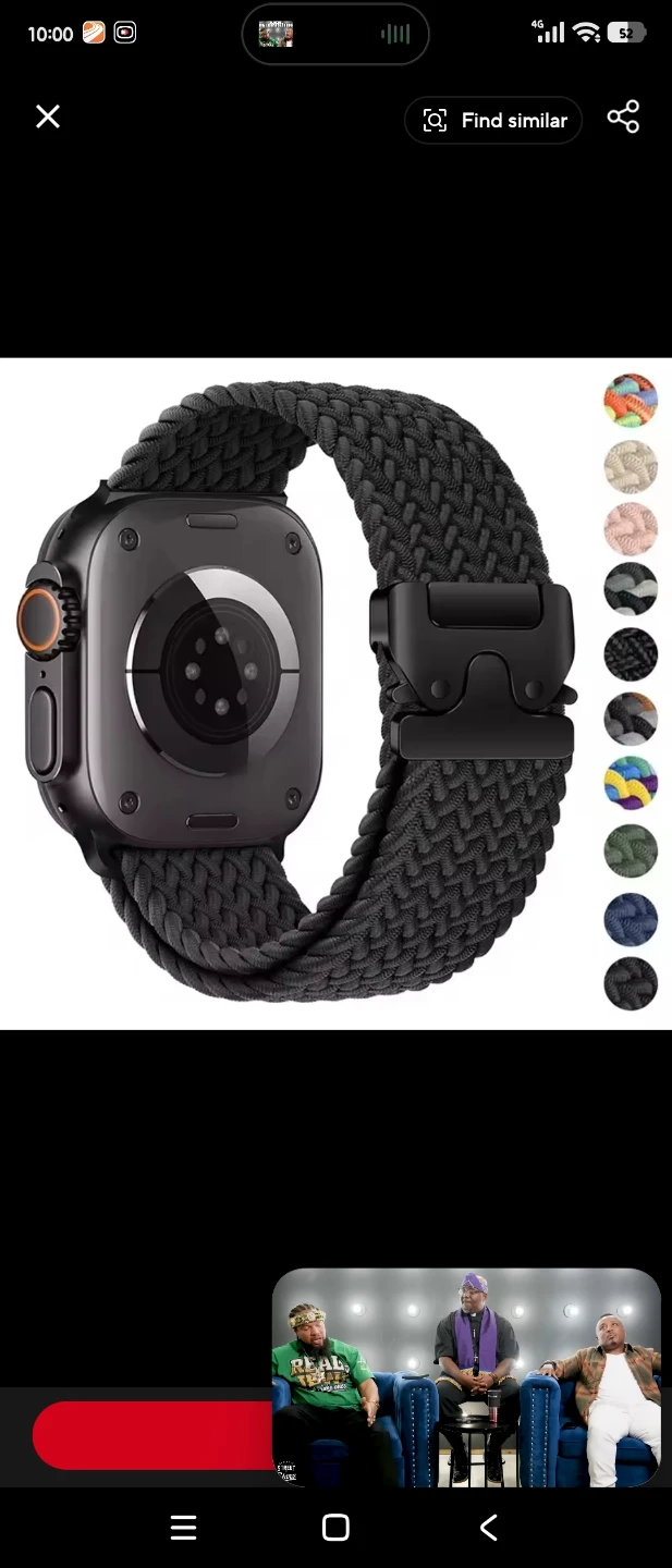 Apple Watch Braided Nylon Band 49mm/45mm/44mm – Open to Offers - photo 2