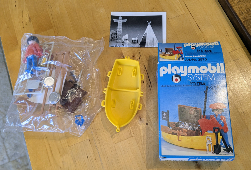 Vintage Playmobil Set 3570 Pirate Set Original Packaging - photo 4