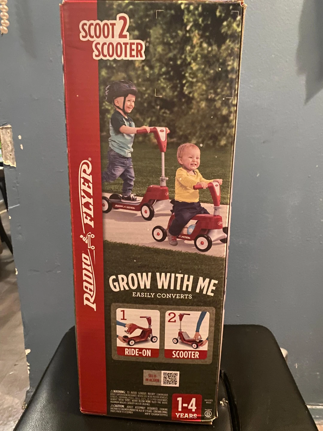 Radio Flyer Scoot 2 Scooter Ride-On and Scooter