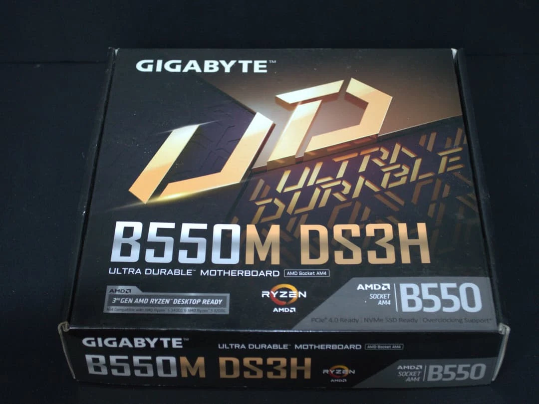 GIGABYTE B550M DS3H AM4 Motherboard