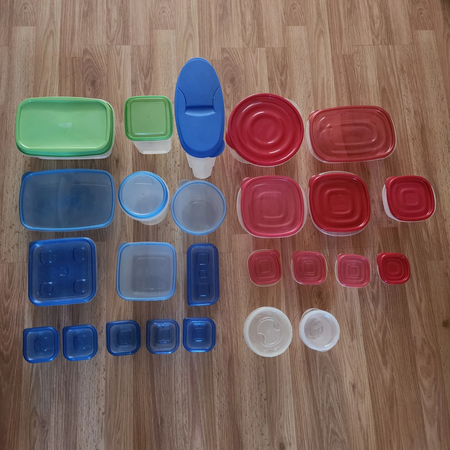 Assorted Food Storage Containers