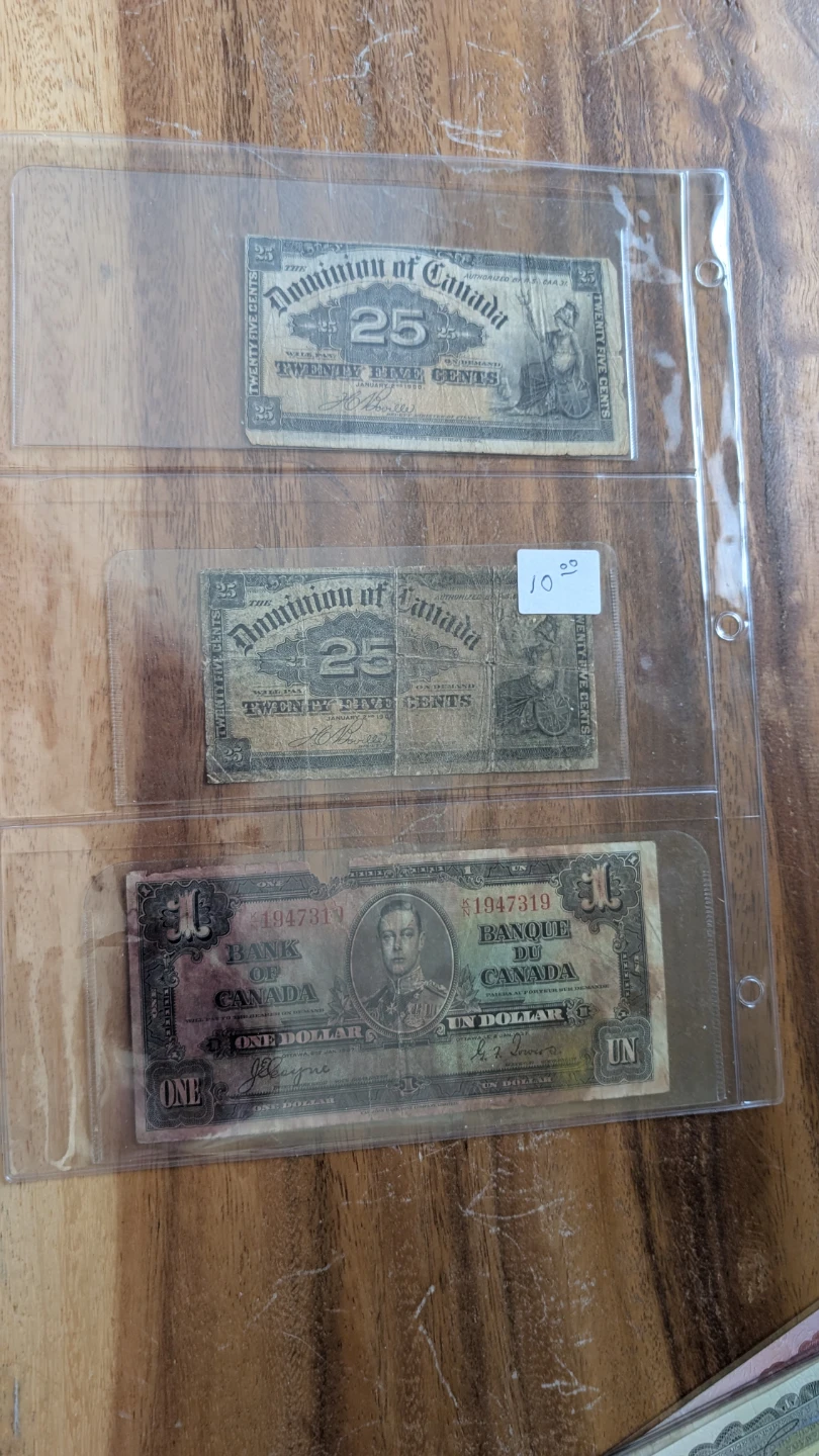 Collectible Canadian Bill Collection - photo 3