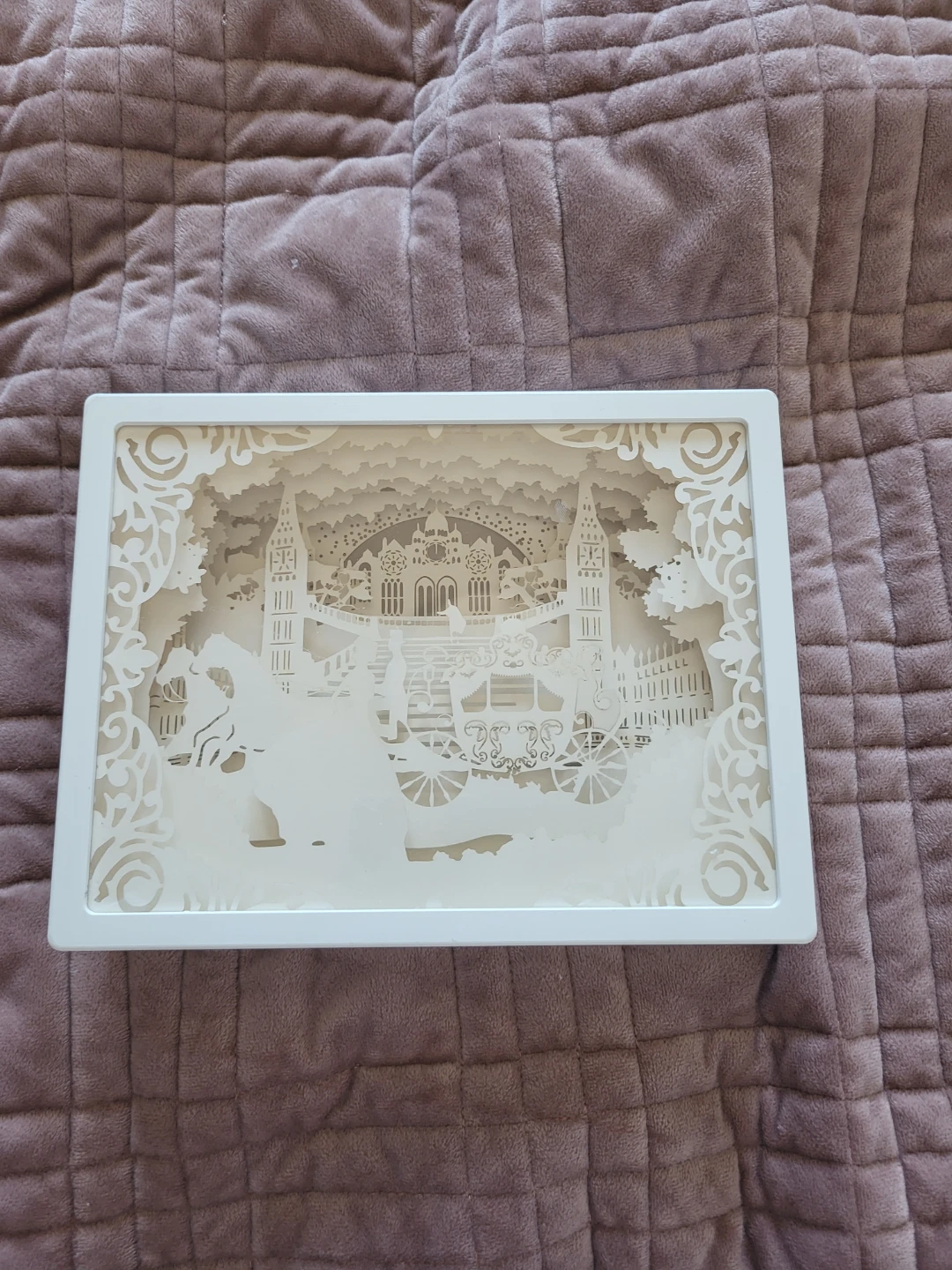 Fairy tale scene lamp